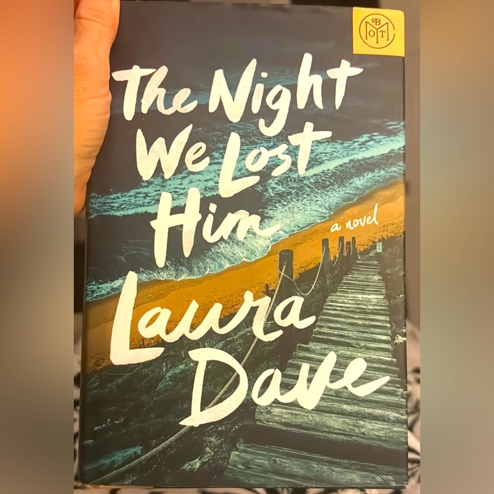 Book of the month book- The Night We Lost Him by Laura Dave